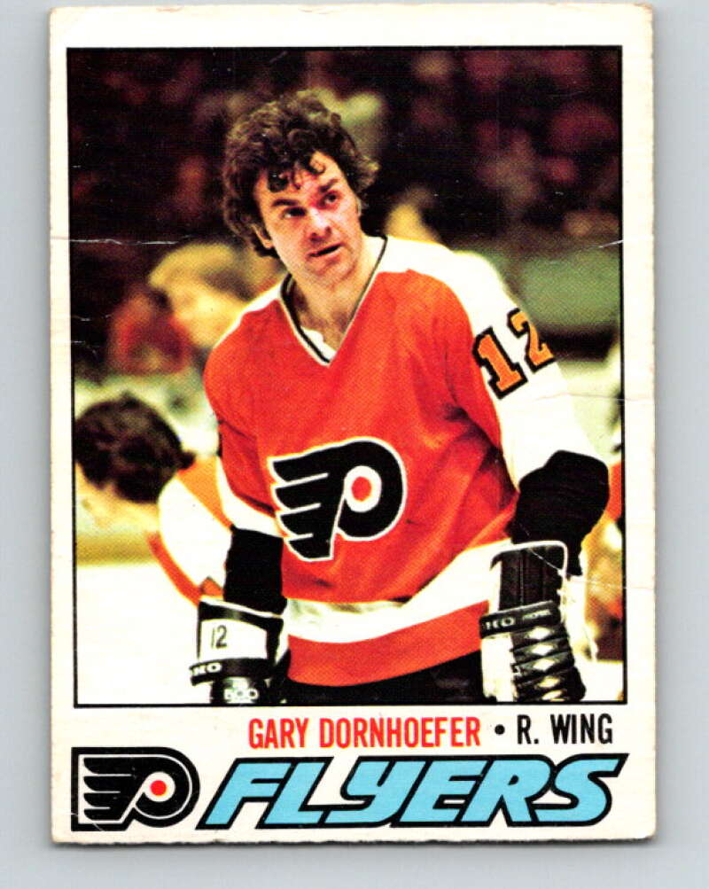 1977-78 O-Pee-Chee #202 Gary Dornhoefer  Philadelphia Flyers  V14362