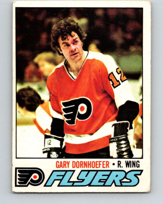 1977-78 O-Pee-Chee #202 Gary Dornhoefer  Philadelphia Flyers  V14363