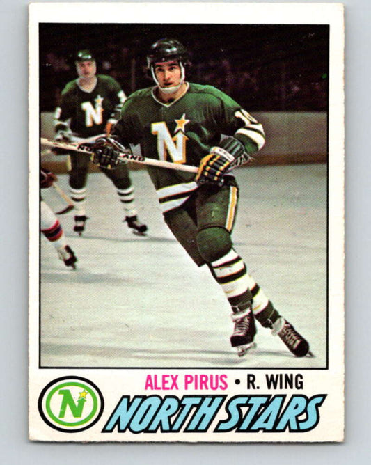 1977-78 O-Pee-Chee #204 Alex Pirus  RC Rookie Minnesota North Stars  V14370