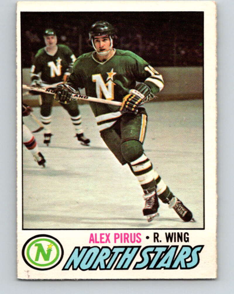 1977-78 O-Pee-Chee #204 Alex Pirus  RC Rookie Minnesota North Stars  V14371