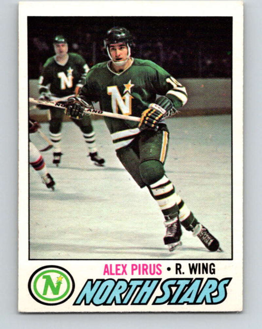 1977-78 O-Pee-Chee #204 Alex Pirus  RC Rookie Minnesota North Stars  V14372