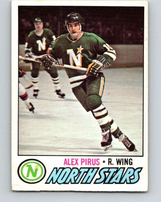 1977-78 O-Pee-Chee #204 Alex Pirus  RC Rookie Minnesota North Stars  V14374