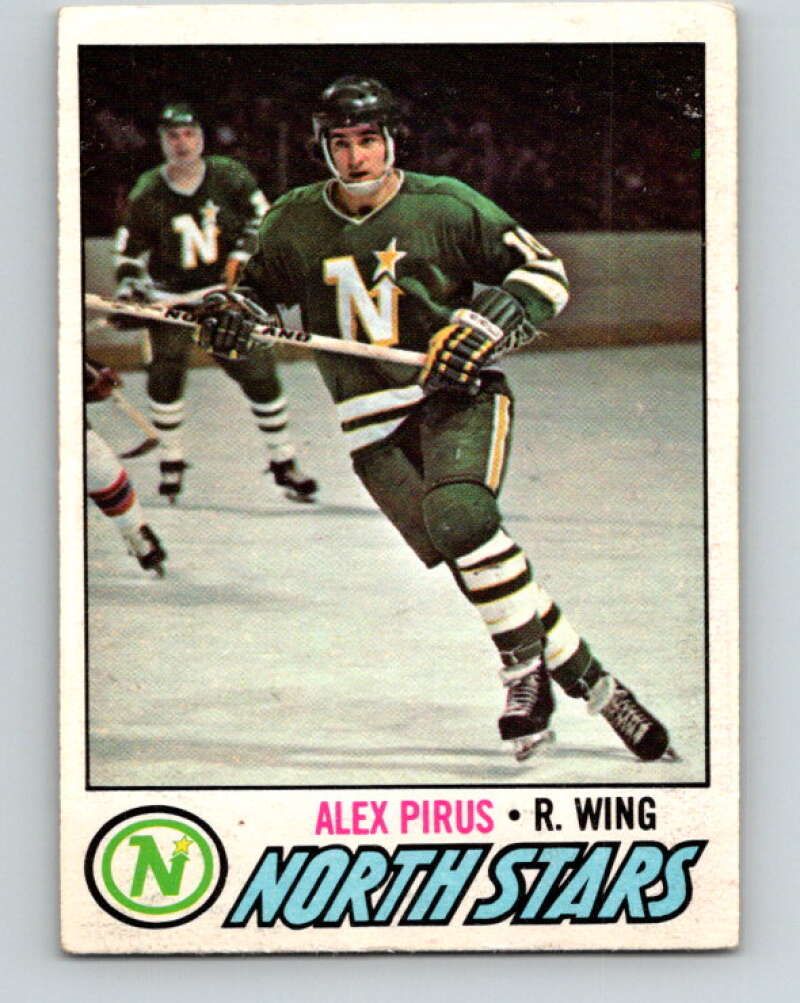 1977-78 O-Pee-Chee #204 Alex Pirus  RC Rookie Minnesota North Stars  V14376