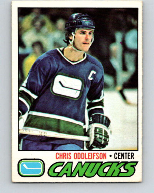 1977-78 O-Pee-Chee #209 Chris Oddleifson  Vancouver Canucks  V14403