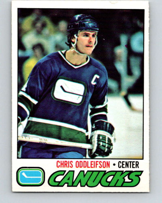 1977-78 O-Pee-Chee #209 Chris Oddleifson  Vancouver Canucks  V14404