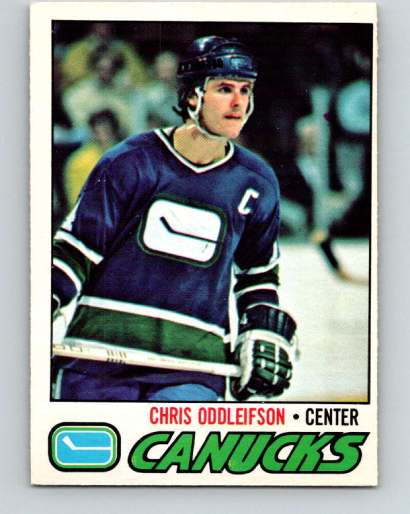 1977-78 O-Pee-Chee #209 Chris Oddleifson  Vancouver Canucks  V14406