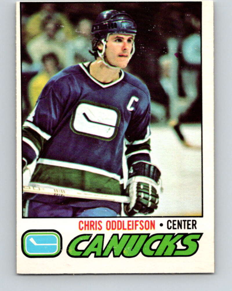 1977-78 O-Pee-Chee #209 Chris Oddleifson  Vancouver Canucks  V14407