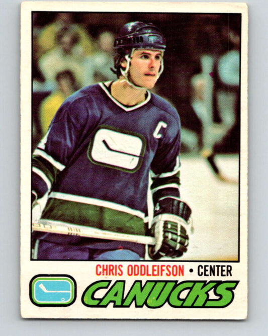 1977-78 O-Pee-Chee #209 Chris Oddleifson  Vancouver Canucks  V14409