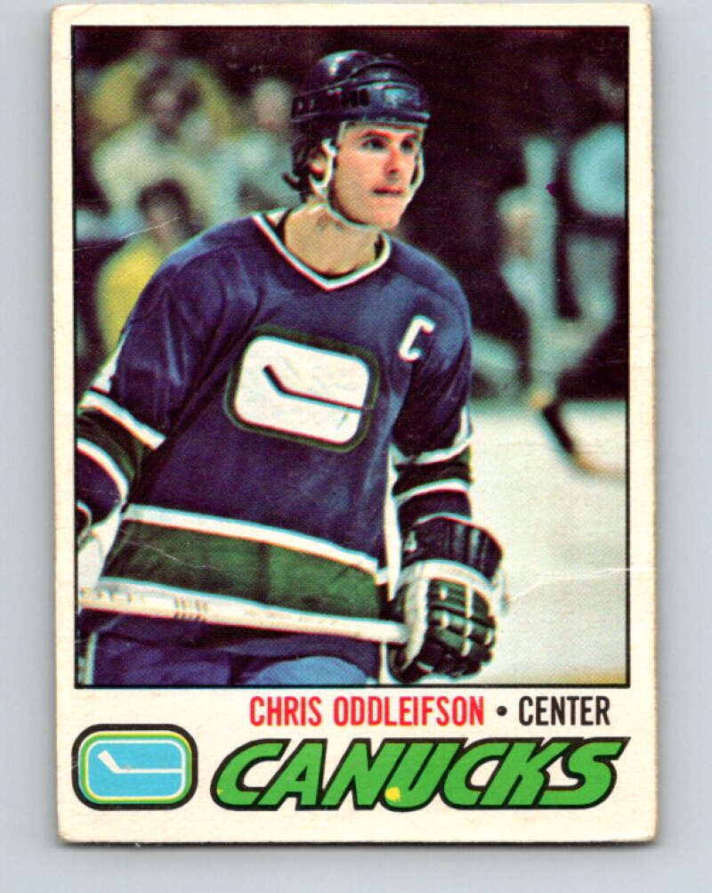 1977-78 O-Pee-Chee #209 Chris Oddleifson  Vancouver Canucks  V14410