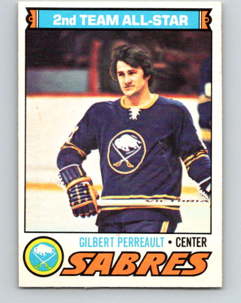 1977-78 O-Pee-Chee #210 Gilbert Perreault AS  Buffalo Sabres  V14411