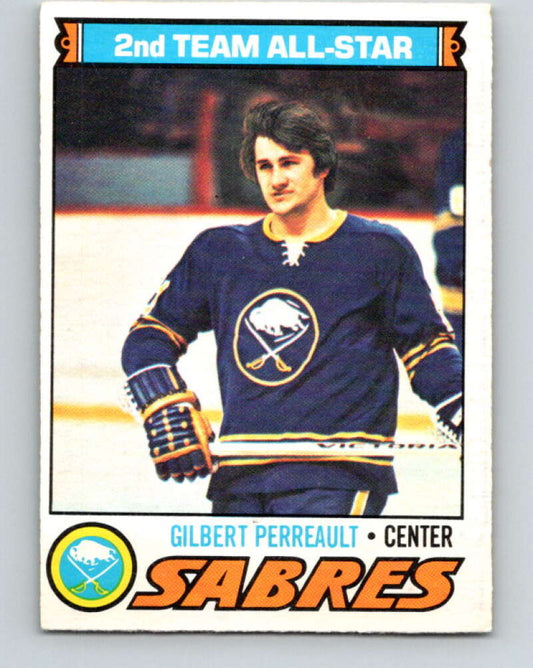 1977-78 O-Pee-Chee #210 Gilbert Perreault AS  Buffalo Sabres  V14413