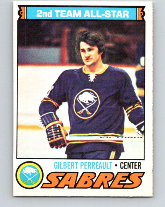 1977-78 O-Pee-Chee #210 Gilbert Perreault AS  Buffalo Sabres  V14415