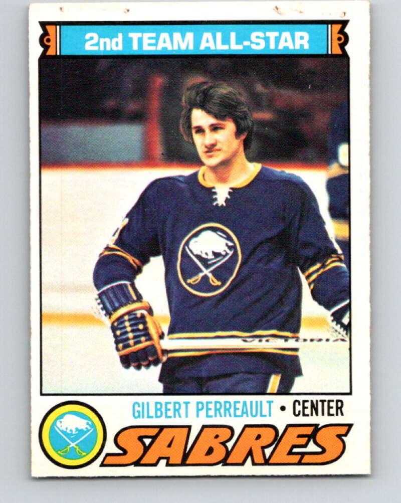 1977-78 O-Pee-Chee #210 Gilbert Perreault AS  Buffalo Sabres  V14416