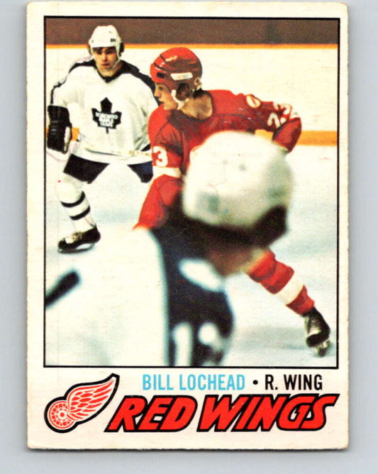 1977-78 O-Pee-Chee #212 Bill Lochead  Detroit Red Wings  V14430