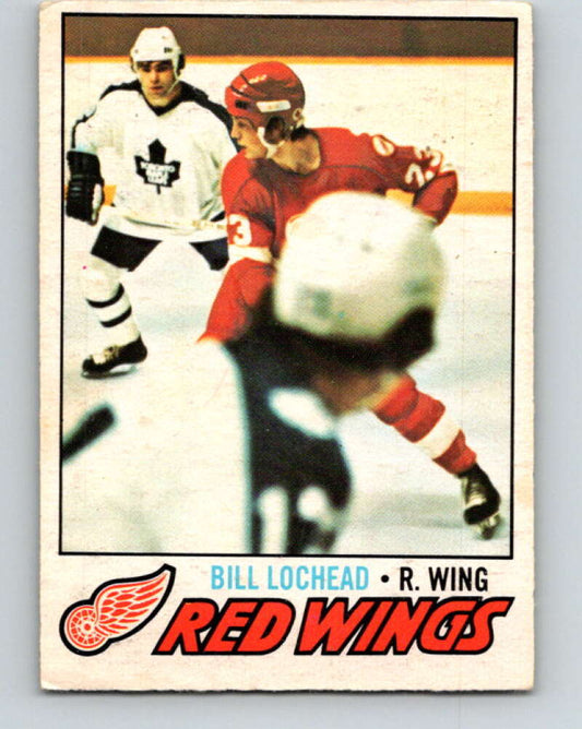 1977-78 O-Pee-Chee #212 Bill Lochead  Detroit Red Wings  V14433