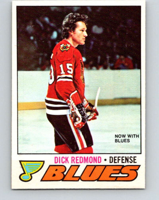 1977-78 O-Pee-Chee #213 Dick Redmond  St. Louis Blues  V14436