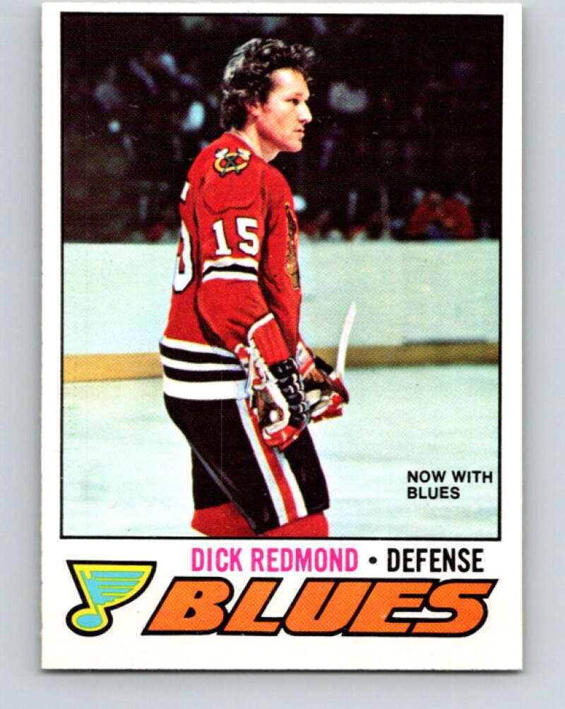 1977-78 O-Pee-Chee #213 Dick Redmond  St. Louis Blues  V14438