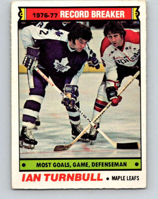 1977-78 O-Pee-Chee #215 Ian Turnbull RB  Toronto Maple Leafs  V14460