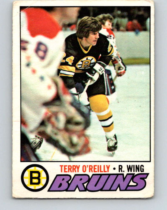 1977-78 O-Pee-Chee #220 Terry O'Reilly  Boston Bruins  V14492