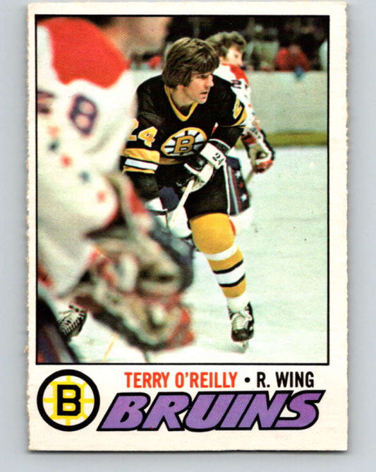 1977-78 O-Pee-Chee #220 Terry O'Reilly  Boston Bruins  V14493