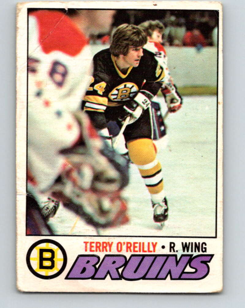 1977-78 O-Pee-Chee #220 Terry O'Reilly  Boston Bruins  V14494