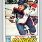 1977-78 O-Pee-Chee #221 Pat Hickey  New York Rangers  V14498
