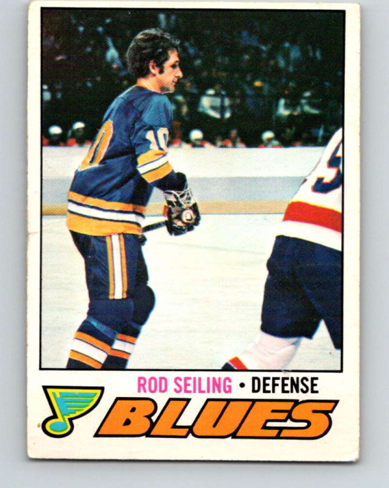 1977-78 O-Pee-Chee #226 Rod Seiling  St. Louis Blues  V14543