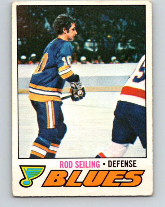 1977-78 O-Pee-Chee #226 Rod Seiling  St. Louis Blues  V14544