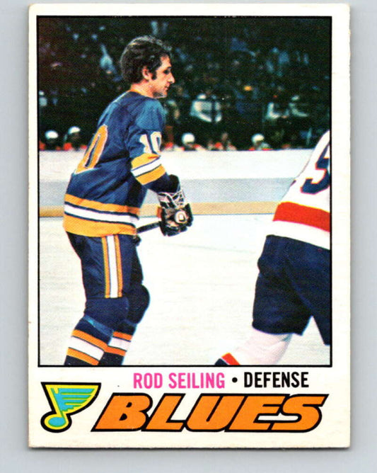 1977-78 O-Pee-Chee #226 Rod Seiling  St. Louis Blues  V14545