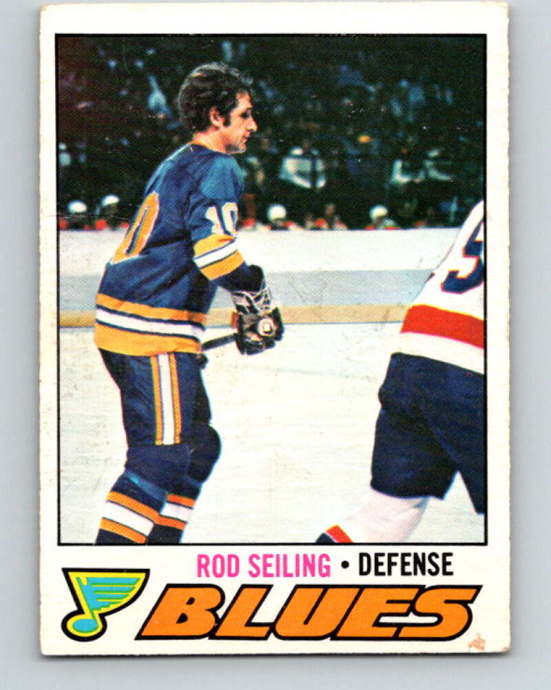 1977-78 O-Pee-Chee #226 Rod Seiling  St. Louis Blues  V14546