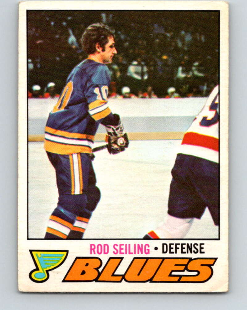 1977-78 O-Pee-Chee #226 Rod Seiling  St. Louis Blues  V14547