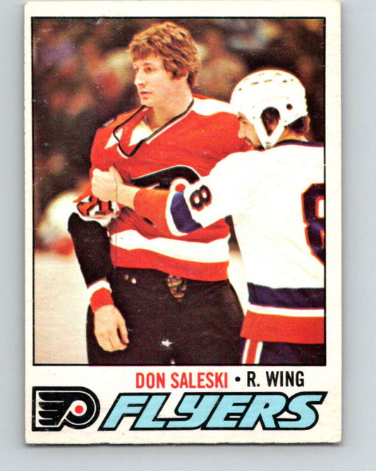 1977-78 O-Pee-Chee #233 Don Saleski  Philadelphia Flyers  V14585