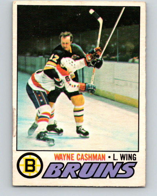 1977-78 O-Pee-Chee #234 Wayne Cashman  Boston Bruins  V14594