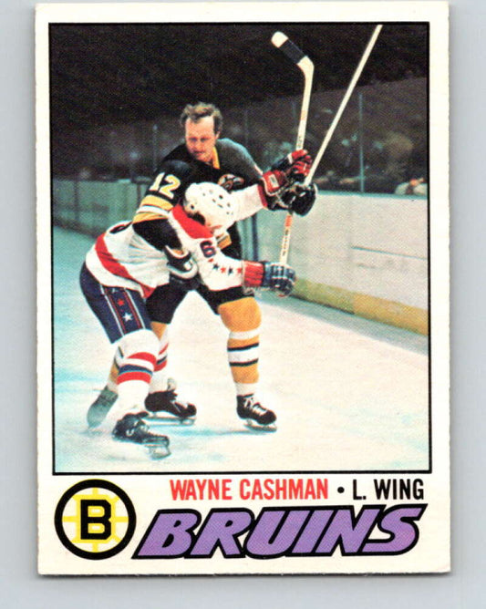 1977-78 O-Pee-Chee #234 Wayne Cashman  Boston Bruins  V14595