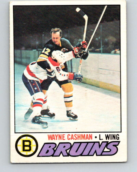 1977-78 O-Pee-Chee #234 Wayne Cashman  Boston Bruins  V14598