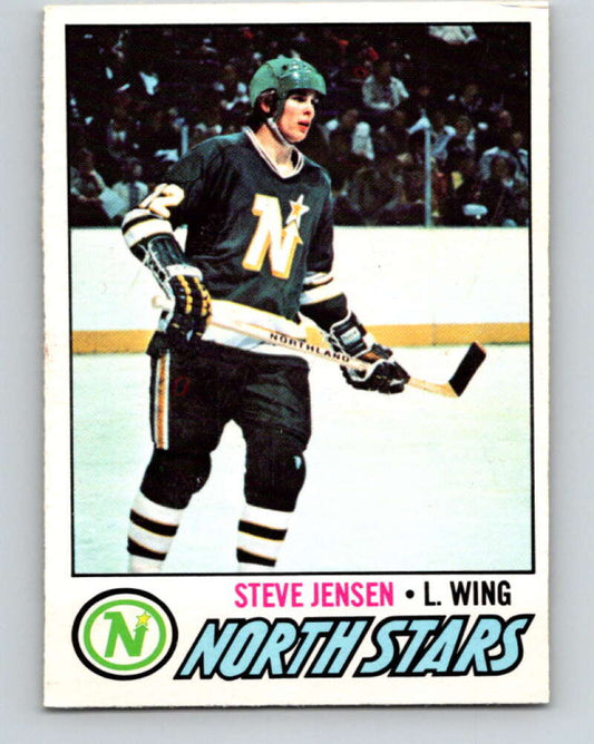 1977-78 O-Pee-Chee #238 Steve Jensen  RC Rookie Minnesota North Stars  V14628