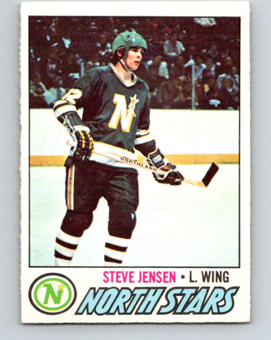 1977-78 O-Pee-Chee #238 Steve Jensen  RC Rookie Minnesota North Stars  V14629