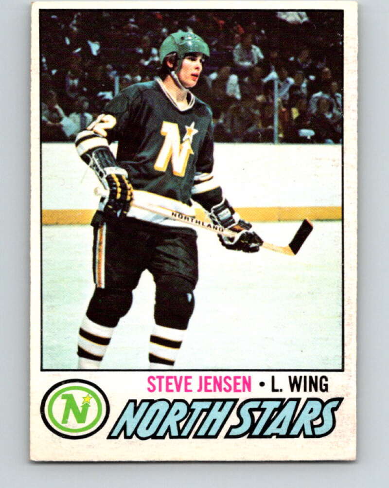 1977-78 O-Pee-Chee #238 Steve Jensen  RC Rookie Minnesota North Stars  V14630