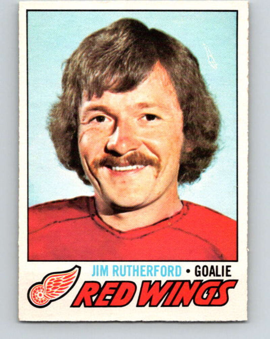 1977-78 O-Pee-Chee #239 Jim Rutherford  Detroit Red Wings  V14632