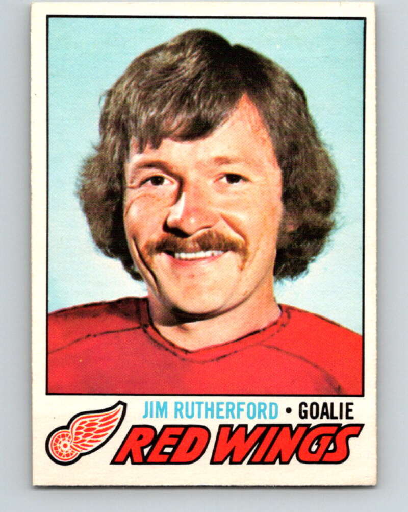 1977-78 O-Pee-Chee #239 Jim Rutherford  Detroit Red Wings  V14634