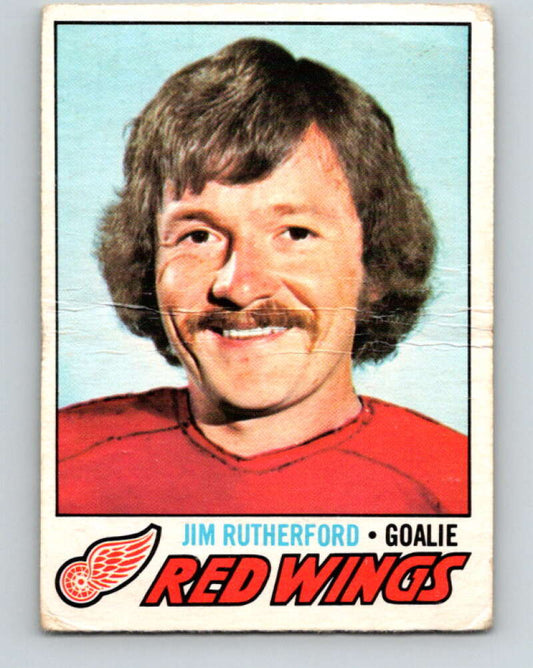 1977-78 O-Pee-Chee #239 Jim Rutherford  Detroit Red Wings  V14636