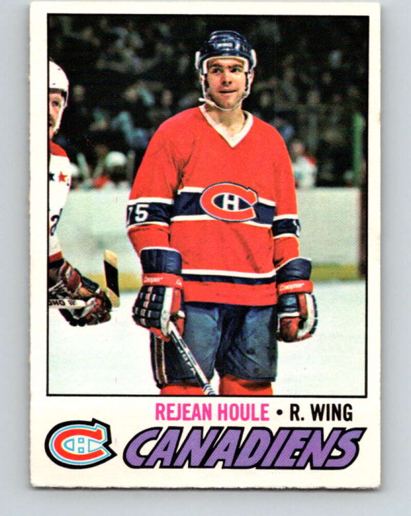 1977-78 O-Pee-Chee #241 Rejean Houle  Montreal Canadiens  V14650