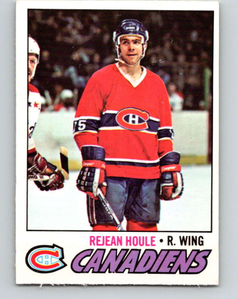 1977-78 O-Pee-Chee #241 Rejean Houle  Montreal Canadiens  V14651