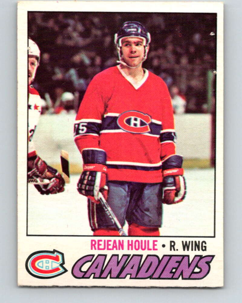 1977-78 O-Pee-Chee #241 Rejean Houle  Montreal Canadiens  V14653