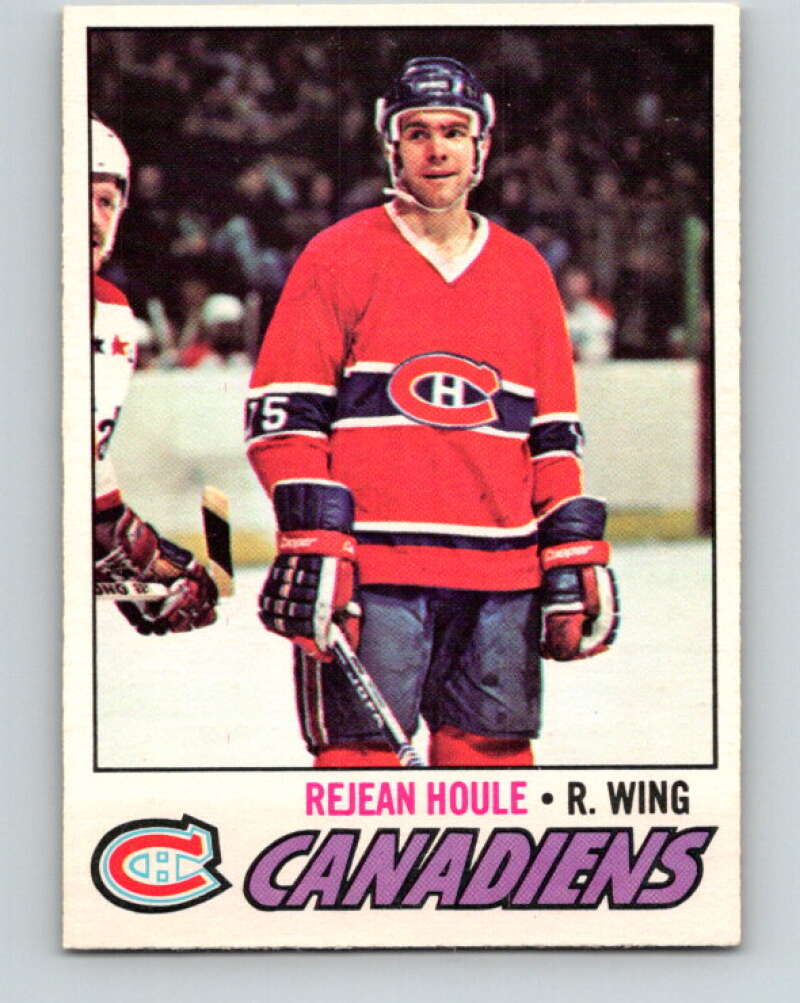 1977-78 O-Pee-Chee #241 Rejean Houle  Montreal Canadiens  V14656