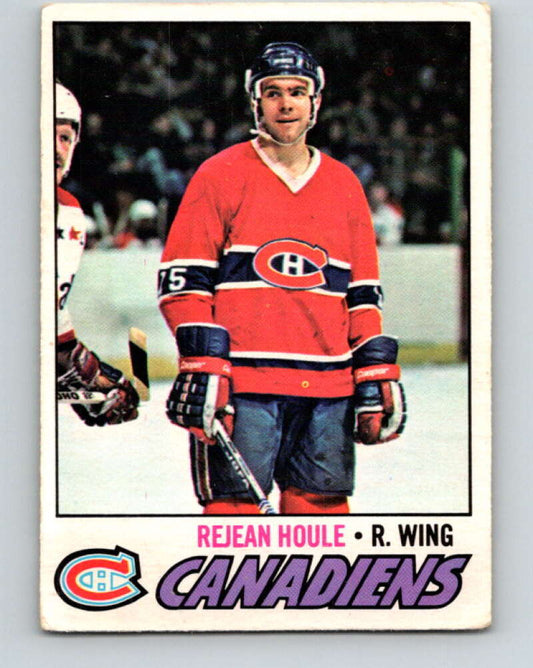 1977-78 O-Pee-Chee #241 Rejean Houle  Montreal Canadiens  V14659