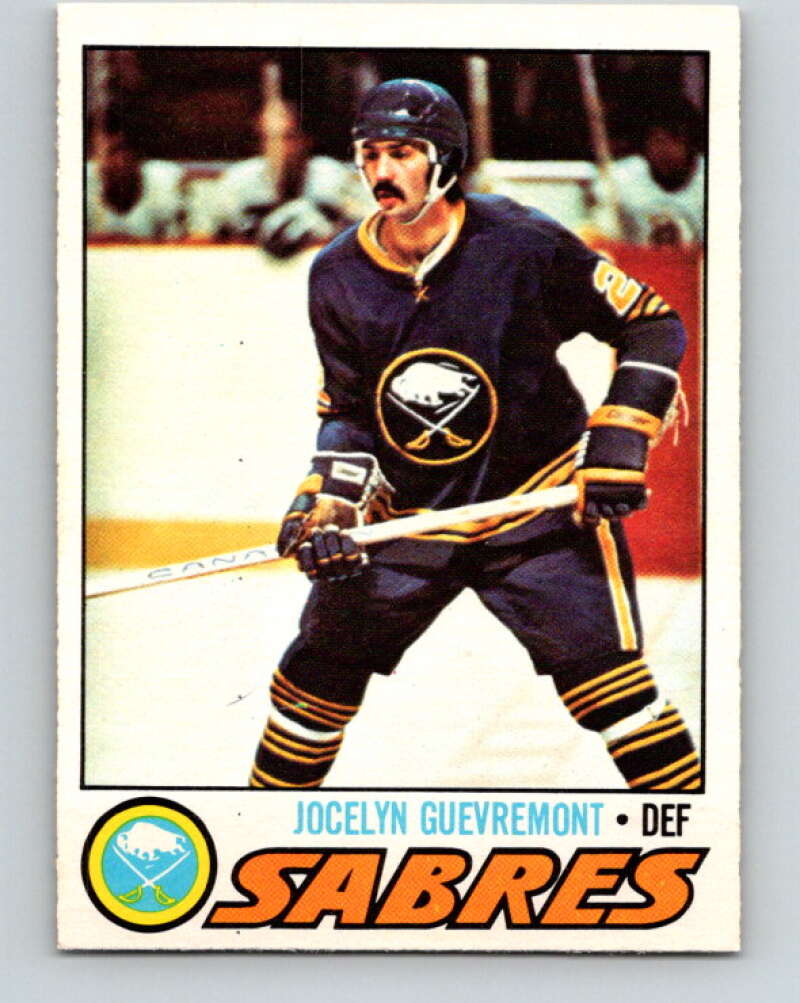 1977-78 O-Pee-Chee #242 Jocelyn Guevremont  Buffalo Sabres  V14661