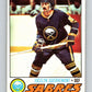 1977-78 O-Pee-Chee #242 Jocelyn Guevremont  Buffalo Sabres  V14662