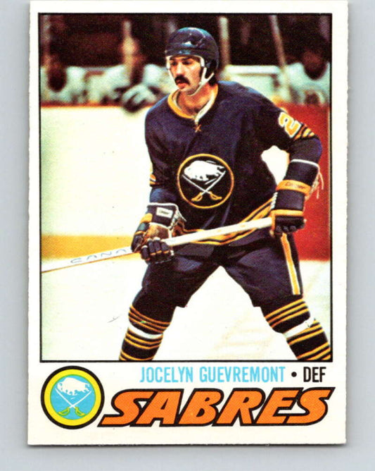 1977-78 O-Pee-Chee #242 Jocelyn Guevremont  Buffalo Sabres  V14662