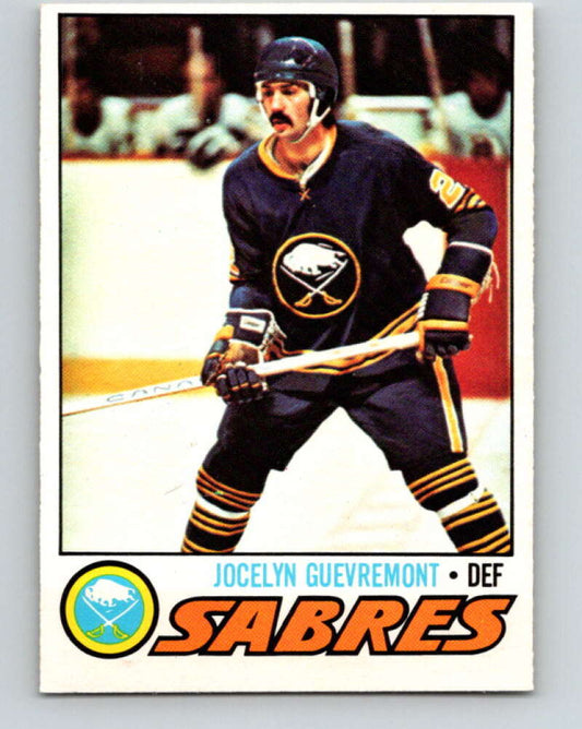 1977-78 O-Pee-Chee #242 Jocelyn Guevremont  Buffalo Sabres  V14663